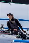 Clare Olding at the helm of Vertigo - Australian Women's Keelboat Regatta © Andrea Francolini / AWKR