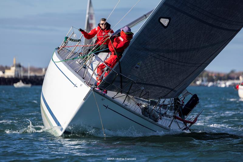 Division 1 third placegetter Mrs Overnewton (Vic) - Australian Women's Keelboat Regatta photo copyright Andrea Francolini / AWKR taken at Royal Melbourne Yacht Squadron and featuring the IRC class