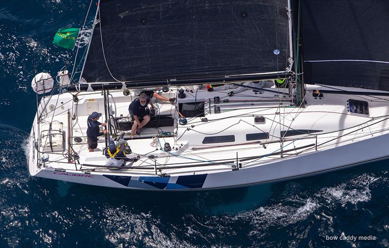 Calibre settles in to the trip south photo copyright Bow Caddy Media taken at Cruising Yacht Club of Australia and featuring the IRC class