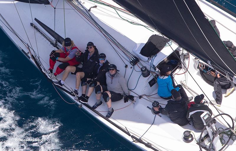 Watching the camera watching them! photo copyright Bow Caddy Media taken at Cruising Yacht Club of Australia and featuring the IRC class