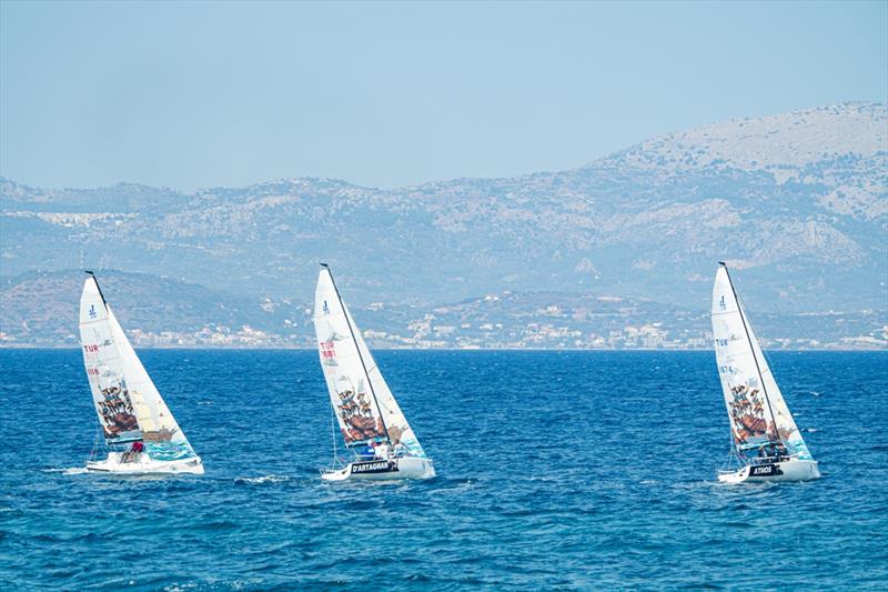 2023 Arkas Aegean Link Regatta - Day 3 photo copyright Icarus Sports taken at Offshore Yachting club of Rhodes and featuring the J70 class