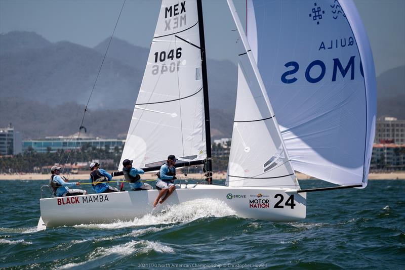 2024 J70 North American Championships - Final Day photo copyright Christopher Howell taken at Vallarta Yacht Club and featuring the J70 class