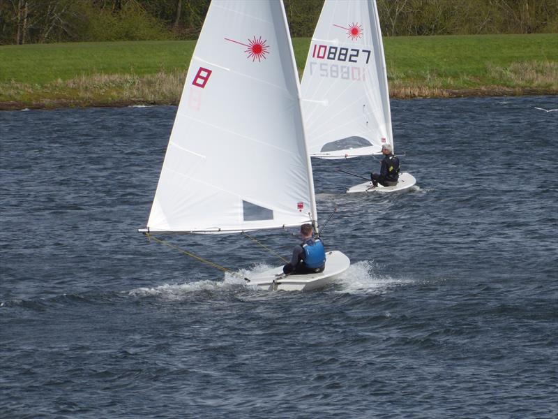 Jamie during the Shustoke ILCA Open photo copyright Toby Ward taken at Shustoke Sailing Club and featuring the ILCA 7 class