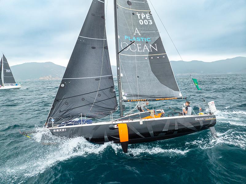 A Plastic Ocean, a Figaro Beneteau 3 - Rolex China Sea Race 2024 photo copyright RHKYC taken at  and featuring the Figaro class