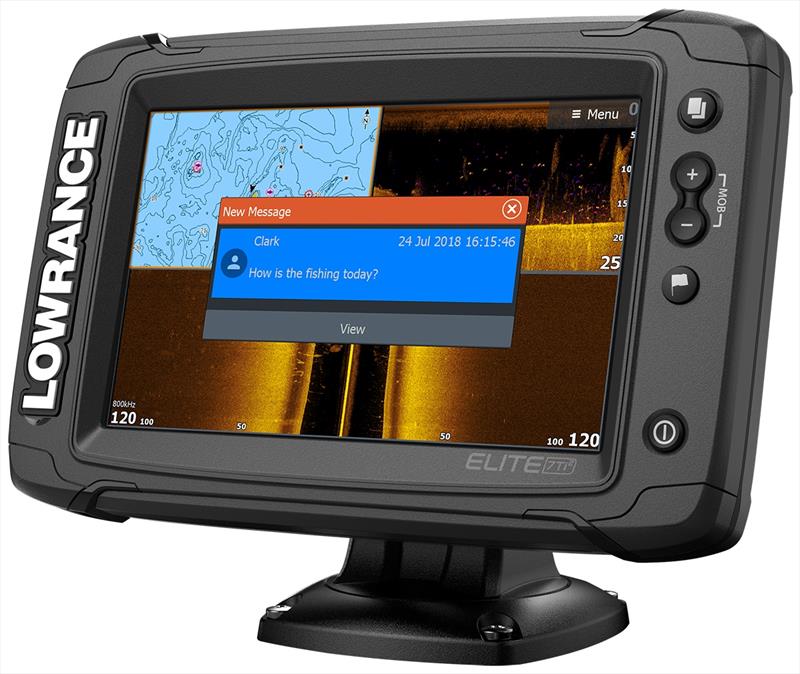 Lowrance Elite Ti2 photo copyright Laura Tolmay taken at  and featuring the Marine Industry class