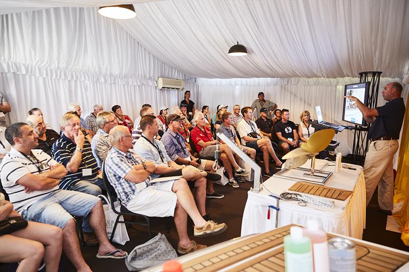 22 individual boating education seminars are on offer this year at the Riviera and Belize Festival of Boating from offshore seamanship to advanced weather forecasting and navigating at night photo copyright Riviera Studio taken at  and featuring the Marine Industry class