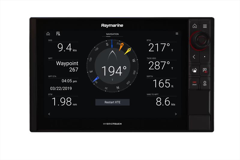 Raymarine's new LightHouse 3 Annapolis V3.9 Software update revealed photo copyright Australia Sales taken at  and featuring the Marine Industry class