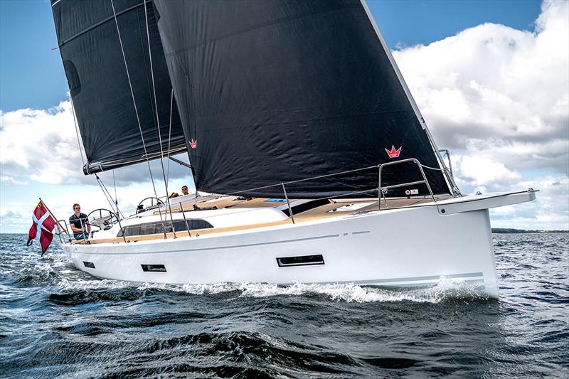 X-Yachts  X4° - Photo from test sail, 3rd of July 2019 photo copyright Mikkel Groth taken at  and featuring the Marine Industry class
