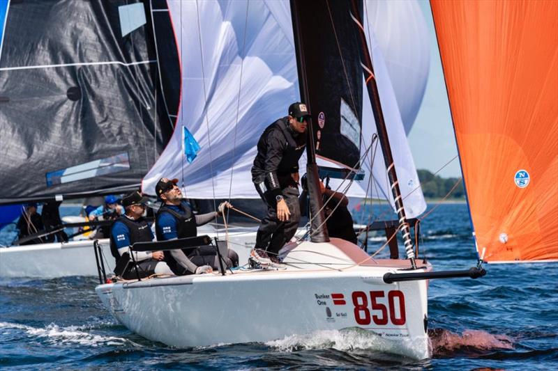 Chinook HUN850 of Akos Csolto at Melges 24 World Championship 2023 photo copyright Mick Knive Anderson taken at  and featuring the Melges 24 class