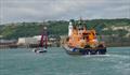 Natasha Lambert completes her Channel crossing in Dover © RYA