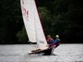 2nd double hander Simon and Julie Dolman during the 2023 Border Counties Midweek Sailing Series at Redesmere © John Nield