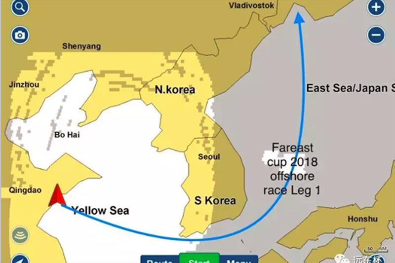 The Fareast Cup. Qingdao to Vladivostok and back via Mokpo photo copyright PRNewswire taken at 