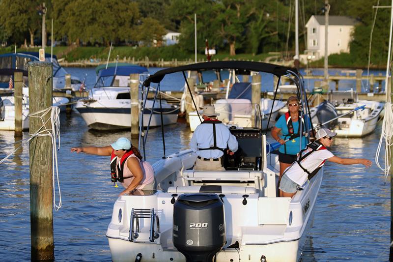 Learn boat-handling basics during three-hour on-water training courses at Freedom Boat Club Lewes, July 13 and 14 photo copyright Scott Croft taken at 