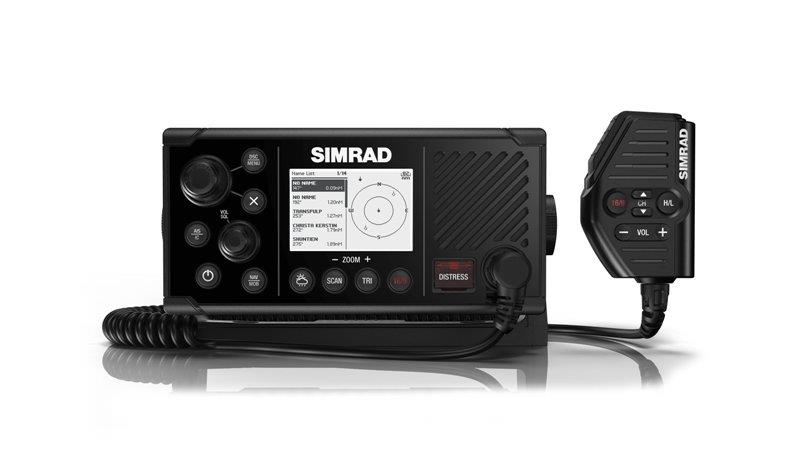 VHF Radio with AIS transmit/receive capability photo copyright Simrad taken at 