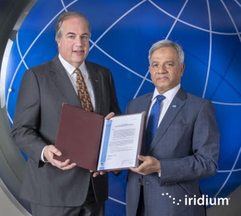 Iridium is now formally authorized to provide GMDSS Service photo copyright Iridium taken at 