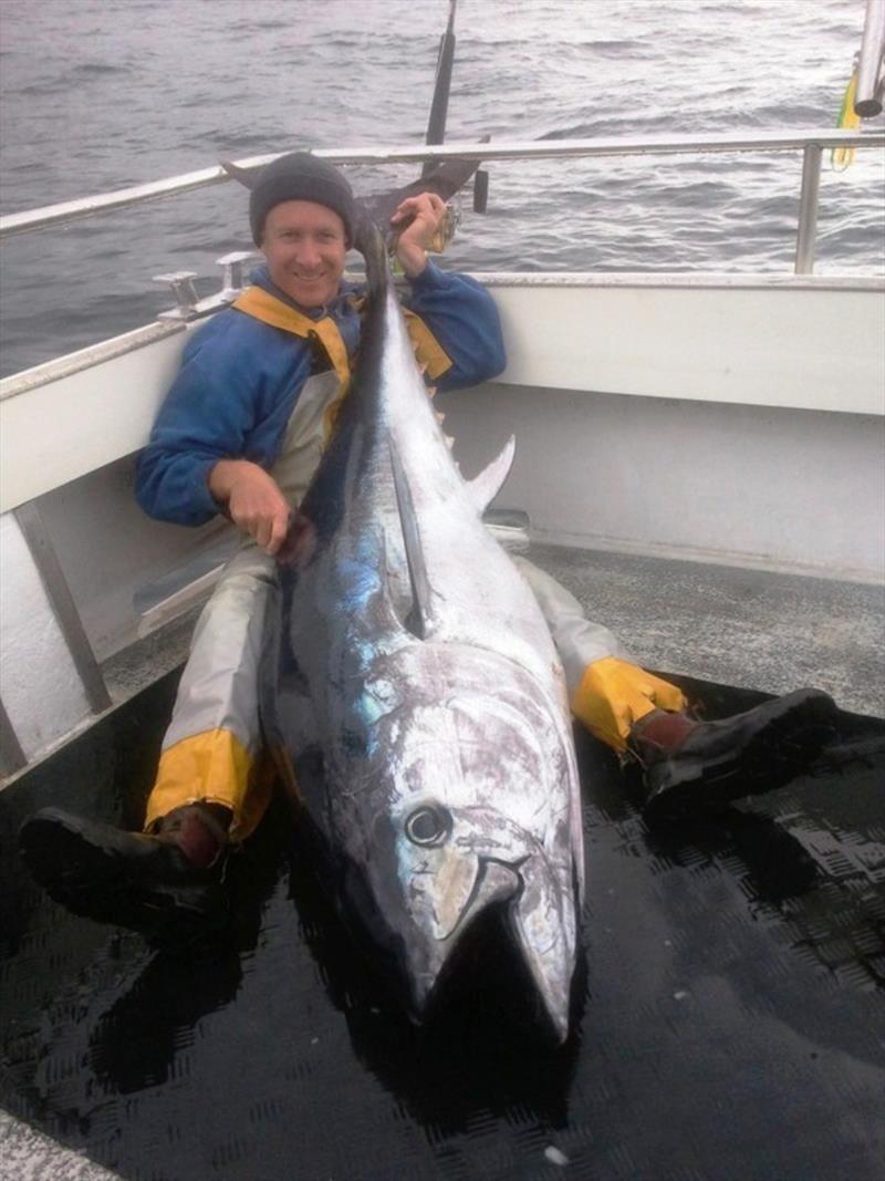 Big tuna photo copyright Carl Hyland taken at 