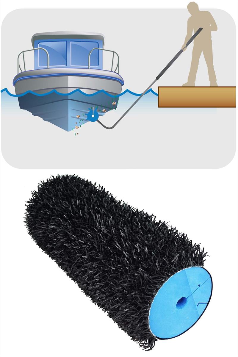 Scrubbis Groovy attachment with the Davis Scrubbis™ Underwater Hull Cleaning Kit photo copyright Martin Flory Group taken at 