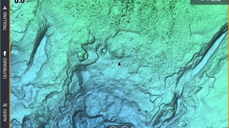 Shaded relief photo copyright Lowrance taken at 