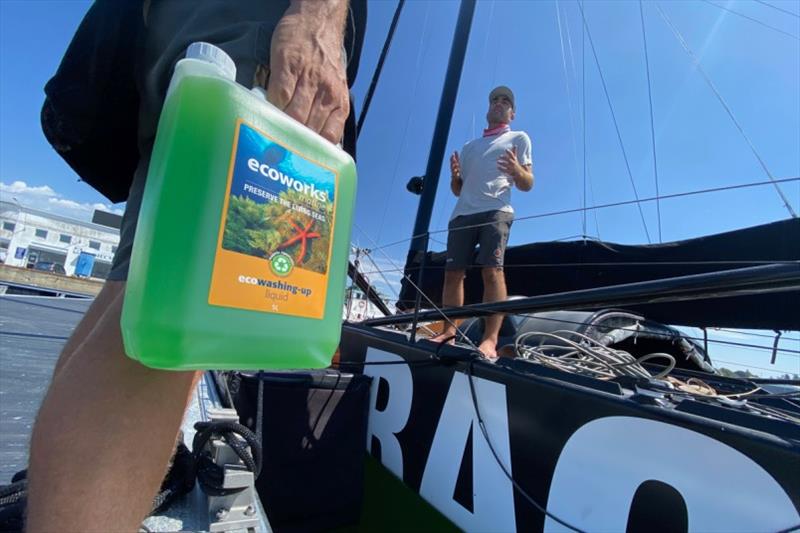 Ecoworks Marine is the supplier for 11th Hour Racing Team's marine safe, eco-friendly cleaning products photo copyright Amory Ross / 11th Hour Racing taken at 