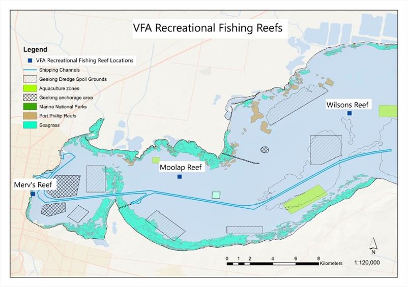 VFA Recreational Fishing Reef - photo © Victorian Fisheries Authority