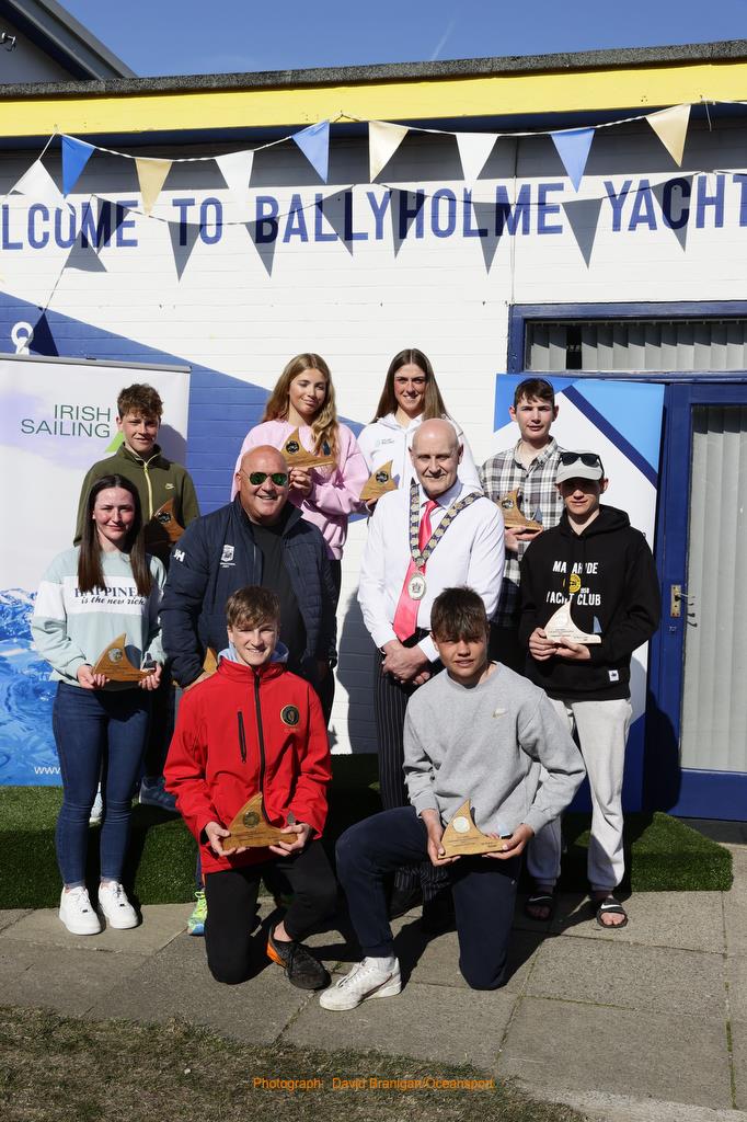 Winners in the Irish Sailing Youth Nationals 2022 photo copyright David Branigan / Oceansport taken at Ballyholme Yacht Club