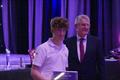 Freddie Sunderland wins a Rugby Excellence in Sport Award © Jeremy Atkins