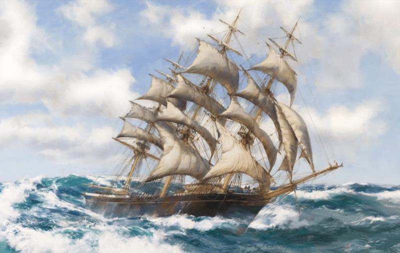 Flying Cloud - fastest Clipper Ship photo copyright Steve Dahill taken at 