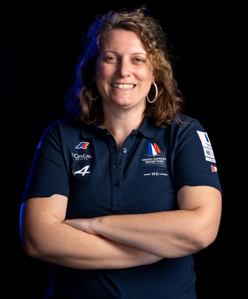 Émilie Llorens, in charge of operations and CSR - Orient Express Racing Team photo copyright Alexander Champy-McLean / OERT taken at 