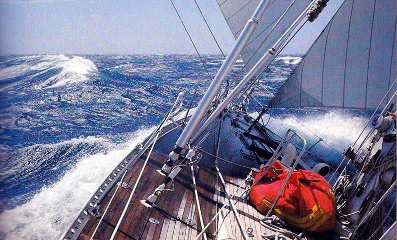 ADC Accutrac in the Sothern Ocean during the 1977/78 Whitbread Round the World Race - photo © ADC Accutrac