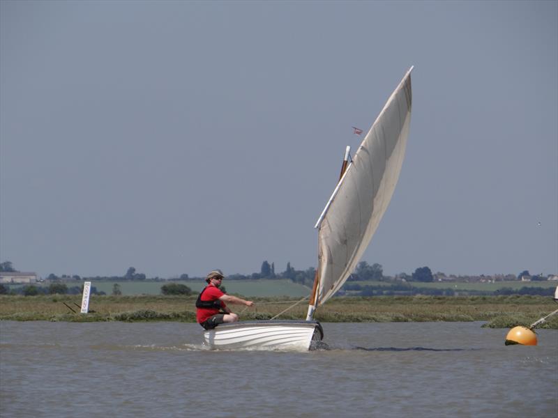 Neva was 1st Smacks Boat and 2nd overall in the OGA 'Swamazons' race 2015 photo copyright Alistair Randall taken at Walton and Frinton Yacht Club and featuring the  class