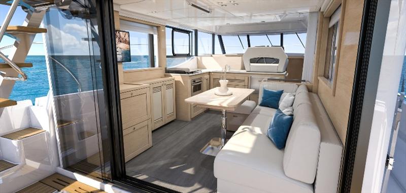 Swift Trawler 47 photo copyright Beneteau taken at  and featuring the Power boat class
