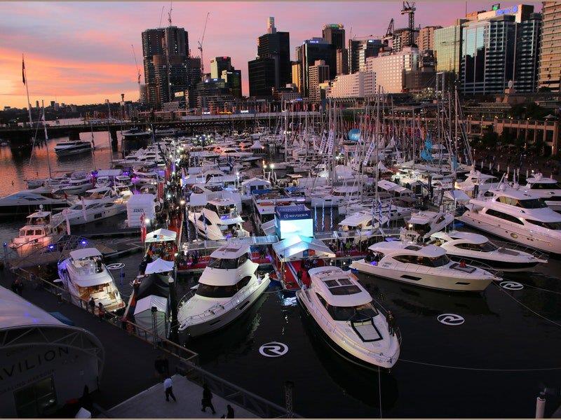 Sydney International Boat Show photo copyright AAP Medianet taken at  and featuring the Power boat class