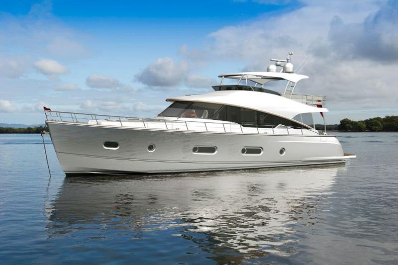 The new Belize 66 Daybridge - photo © Riviera Australia