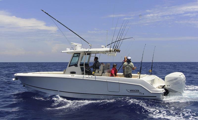 Boston Whaler 330 Outrage photo copyright Boston Whaler taken at  and featuring the Power boat class