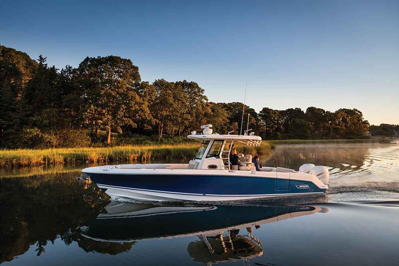 Boston Whaler 330 Outrage photo copyright Boston Whaler taken at  and featuring the Power boat class