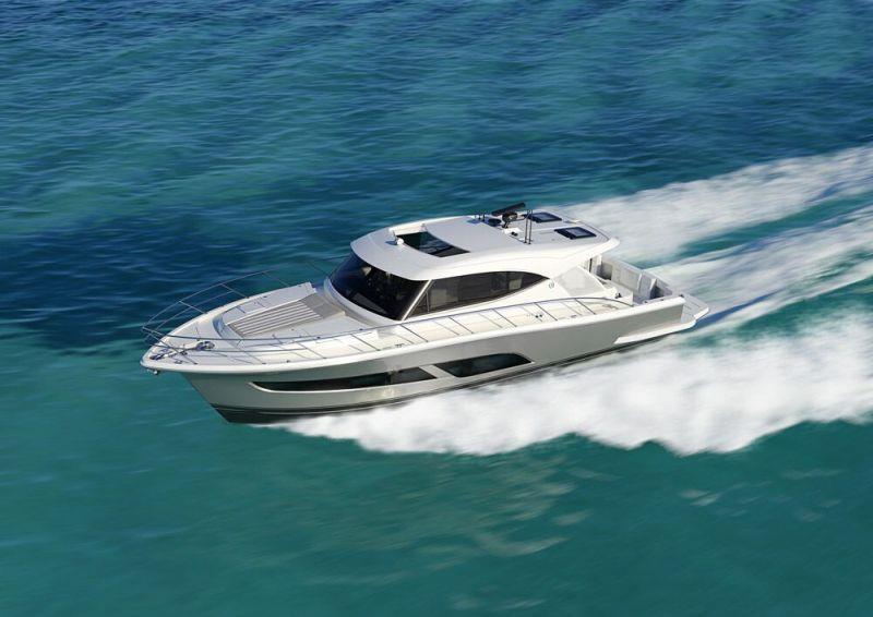 Riviera 505 SUV running photo copyright Riviera Australia taken at  and featuring the Power boat class