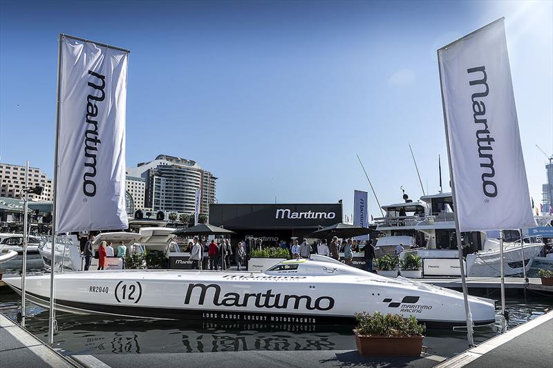 Maritimo at SIBS photo copyright Darren Gill taken at  and featuring the Power boat class