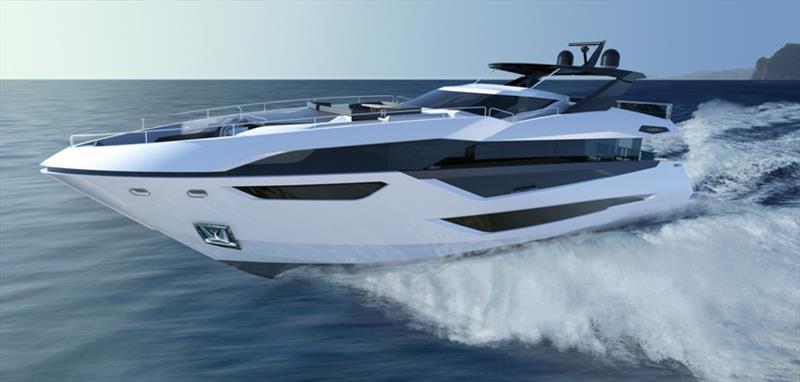 Sunseeker's new 100 Yacht - photo © Sunseeker International