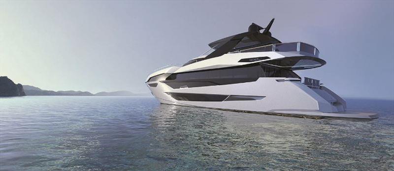 Sunseeker's new 100 Yacht photo copyright Sunseeker International taken at  and featuring the Power boat class