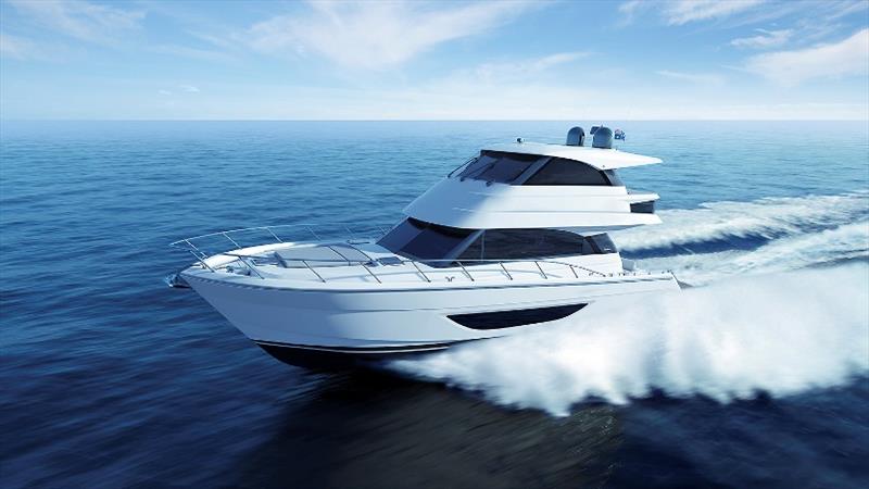 Maritimo M55 Flybridge photo copyright Maritimo taken at  and featuring the Power boat class
