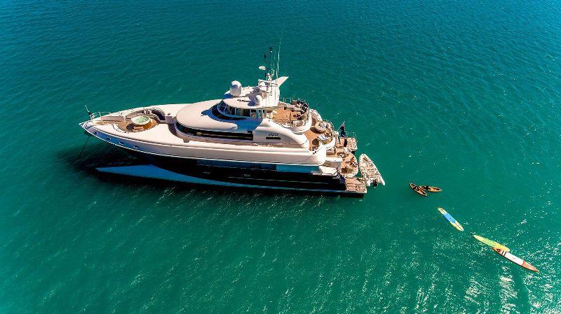 M/Y Spirit and some of her toys photo copyright Spirit Luxury Charters taken at  and featuring the Power boat class