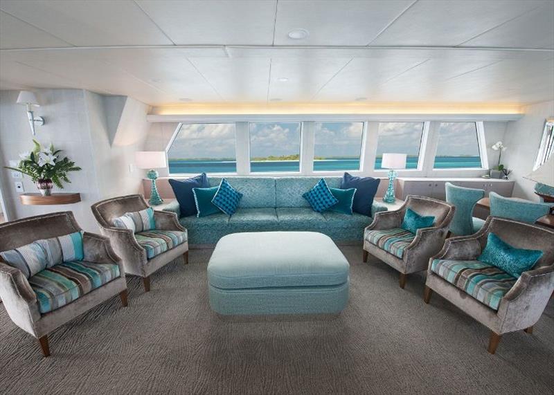 M/Y DreamTime interior photo copyright Ocean Alliance taken at  and featuring the Power boat class