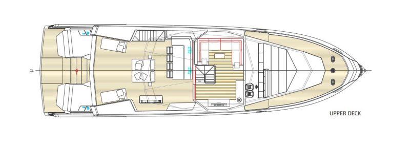 WHY200 - Upper deck photo copyright Wally Yachts taken at  and featuring the Power boat class