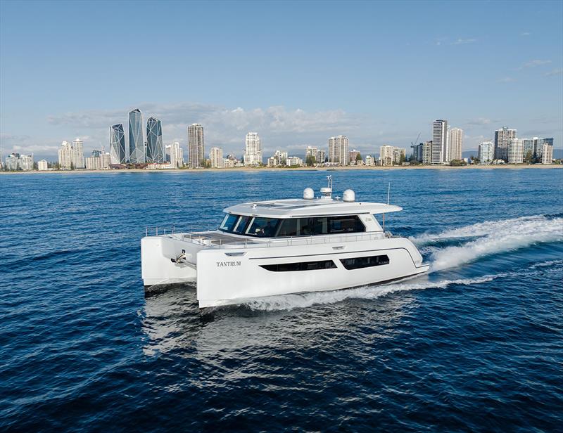 Offshore of the famed Gold Coast in Southern Queensland - ILIAD 53S photo copyright ILIAD Catamarans taken at  and featuring the Power boat class