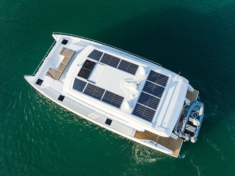 Solar is standard, like so many things with the brand - ILIAD 53S photo copyright ILIAD Catamarans taken at  and featuring the Power boat class