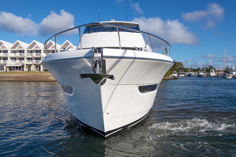 Side-Power thrusters are utterly brilliant on the Maritimo M75 - photo © John Curnow