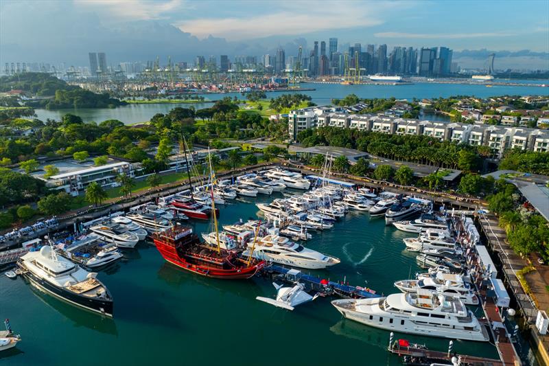 Singapore Yachting Festival 2024 dazzled over 11,500 attendees with a lineup of yacht premieres from around the globe, showcasing the industry's progress in innovation and design - photo © ONE°15 Marina