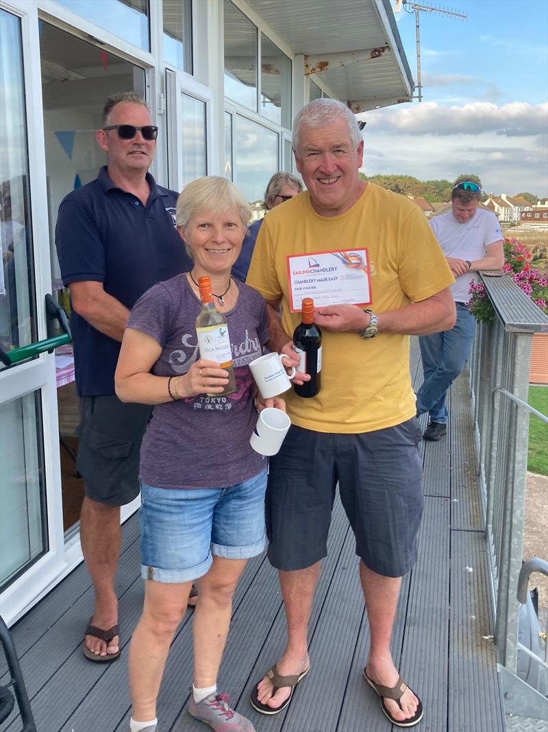 Nige and Andy Bird win the RS200 Sailing Chandlery EaSEA Tour at Shoreham photo copyright Louise Carr taken at Shoreham Sailing Club and featuring the RS200 class
