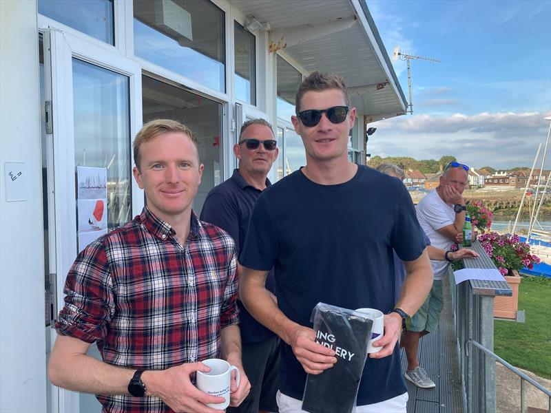 Tom Goodey and Richard Thomas finish 3rd in the RS200 Sailing Chandlery EaSEA Tour at Shoreham photo copyright Louise Carr taken at Shoreham Sailing Club and featuring the RS200 class