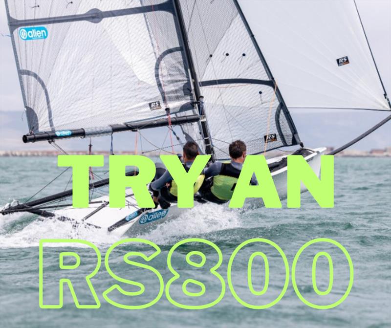 Try an RS800 photo copyright Digital Sailing taken at Hayling Island Sailing Club and featuring the RS800 class